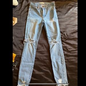 Madewell 9” High Rise Skinny